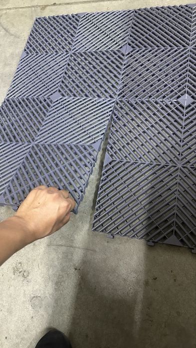 Модульная напольная плитка 400х400×18мм 800 тг.