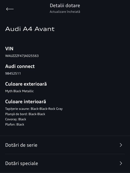 Audi A4 B9 / S-Line / Avant Piano Black 2018