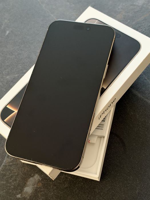 iPhone 16 Pro Max, 512 GB– касова бележка от Технополис, подарък калъф