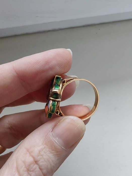 inel 18k diamante si pietre pretioase