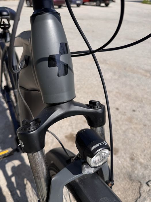 Електричеаки велосипид  Cube Touring on1 smart siatem hybrid  500