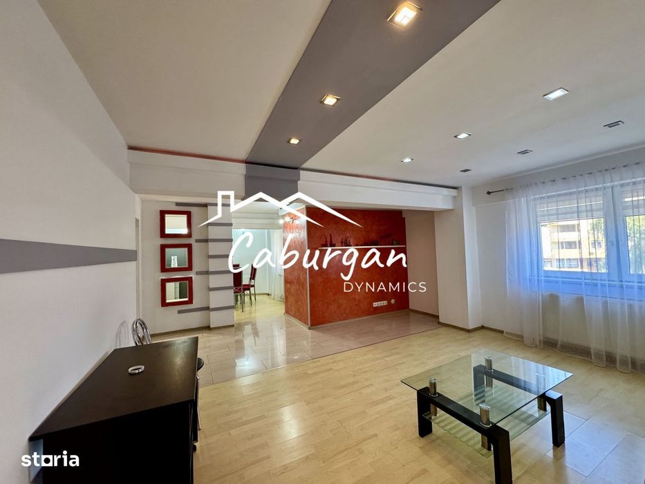 Apartament cu 3 camere, 80mp utili + balcoane, etaj 1/4, Centru