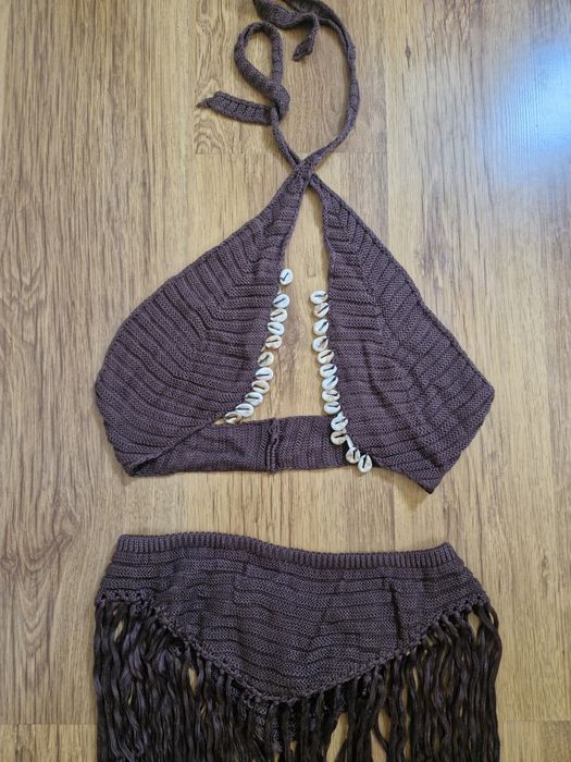 shein нов дамски комплект плажен