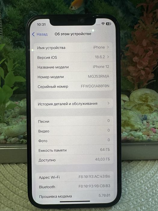 Продам IPhone 12 Black 64Gb