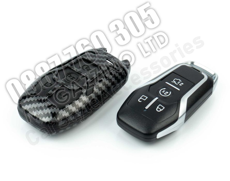 Карбонова Кутийка за Ключ Форд Калъф за Ключ Ford