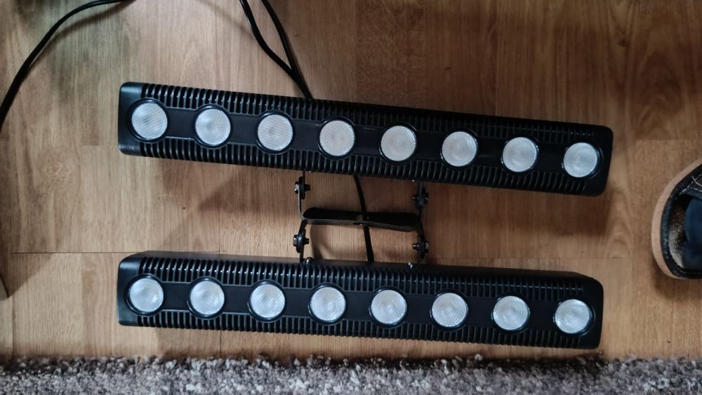 Bare led RGB 8 led, 12 w per led