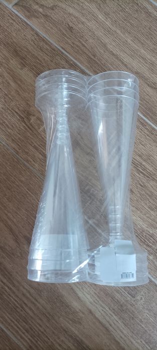 Set 8 pahare șampanie - plastic