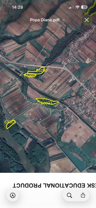 Vand.  urgent teren cu padure 20700 mp  ,