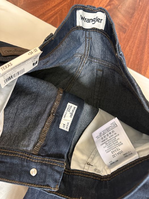 Blugi jeansi barbati Hugo Boss si Wrangler Texas marimi 32/34 si 34/32