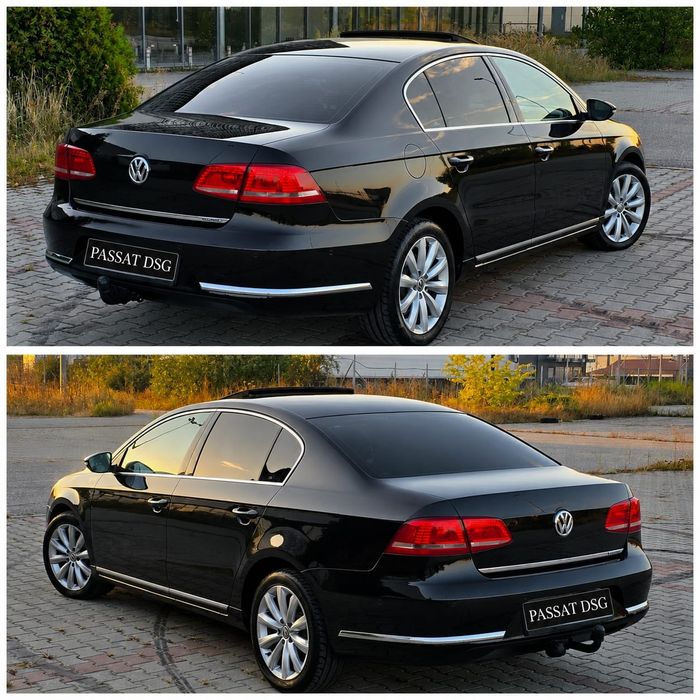 Vw Passat B7 1.4 TSI cu GAZ / DSG / Trapa / Piele