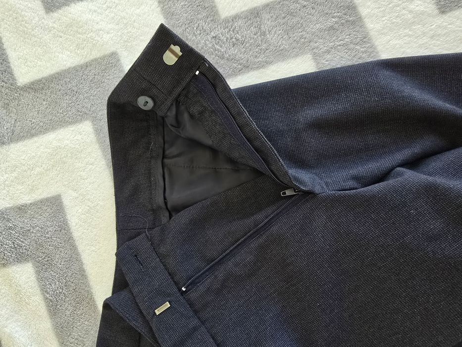 Costum dama, sacou și pantaloni de stofa