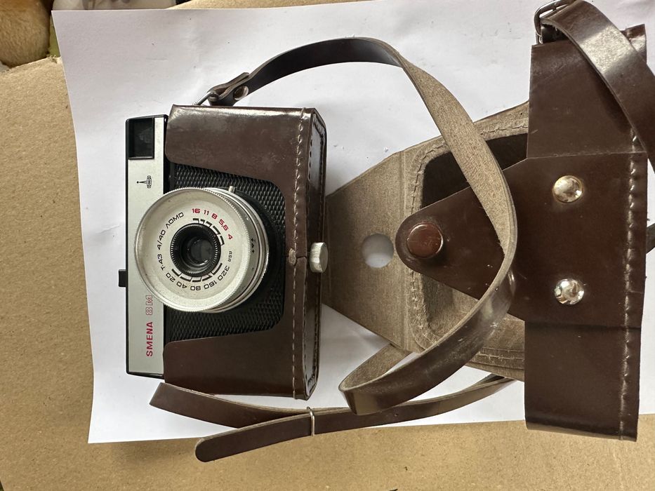 Продавам ретро фотоапарат-Смена 8М ЛОМО лентов фотоапарат СССР.