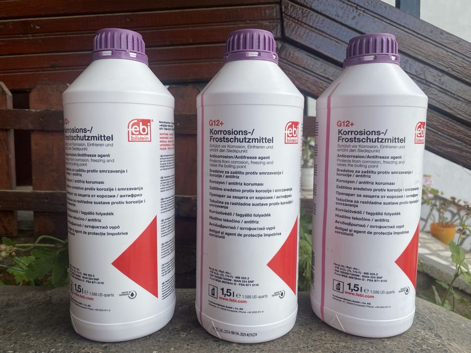 Антифриз розов концентрат Febi bilstein G12+ 3бр