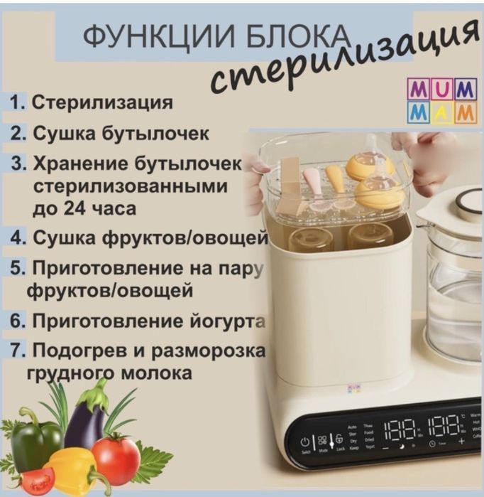 Многофункциональный чайник-стериализатор