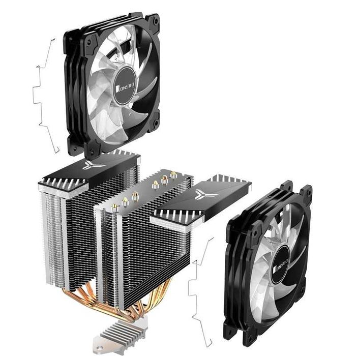 НОВ Охладител JONSBO CR-2000GT ARGB, AM4, AM5, 1150, 1151, 1155, 1156, 1200, 1700, 1851