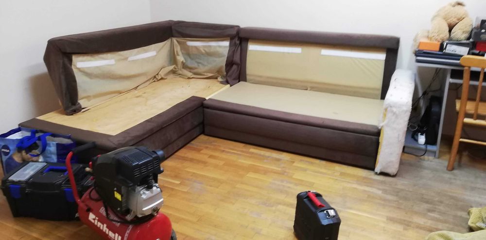 Тапицер  мека мебел