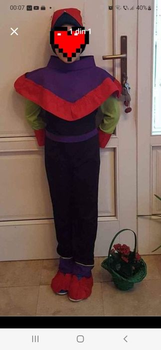 Costum elf copii 7-9 ani