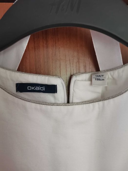 Рокля с коланче за момиче с ръст до 156-158 см.