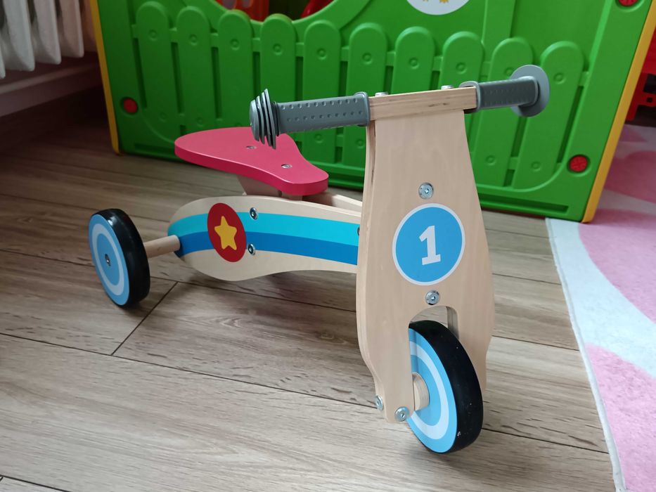 Дървено балансово колело