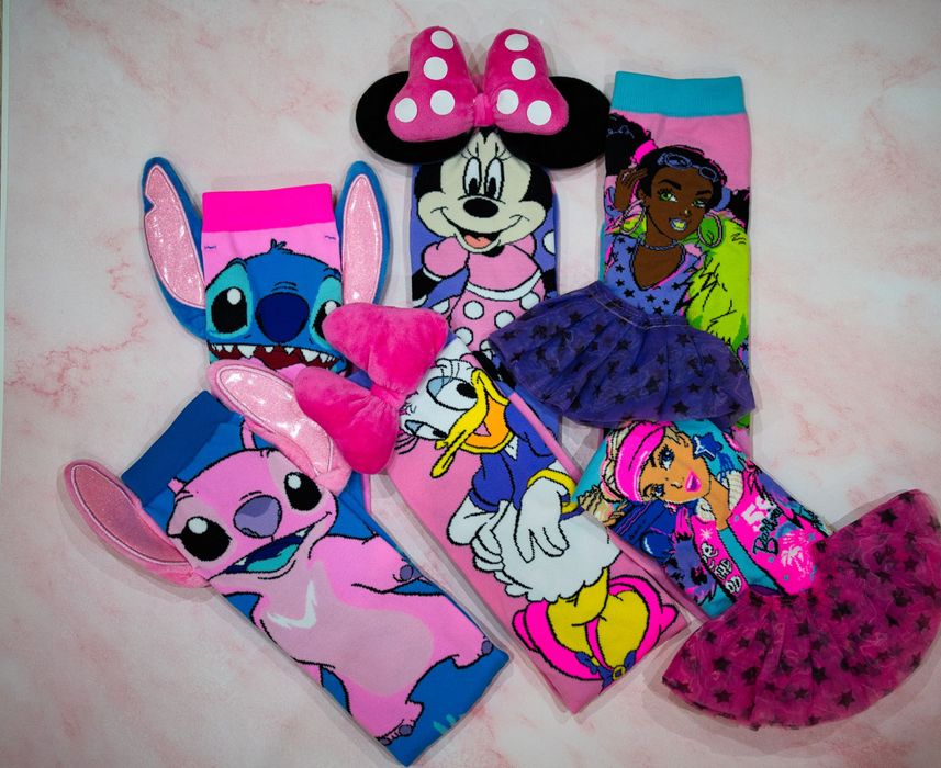 Детски чорапи с 3D ефект и любими герои