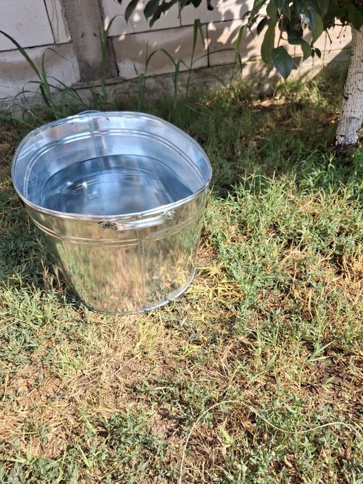 Cadă tablă galvanizată - Nouă - 100 litrii