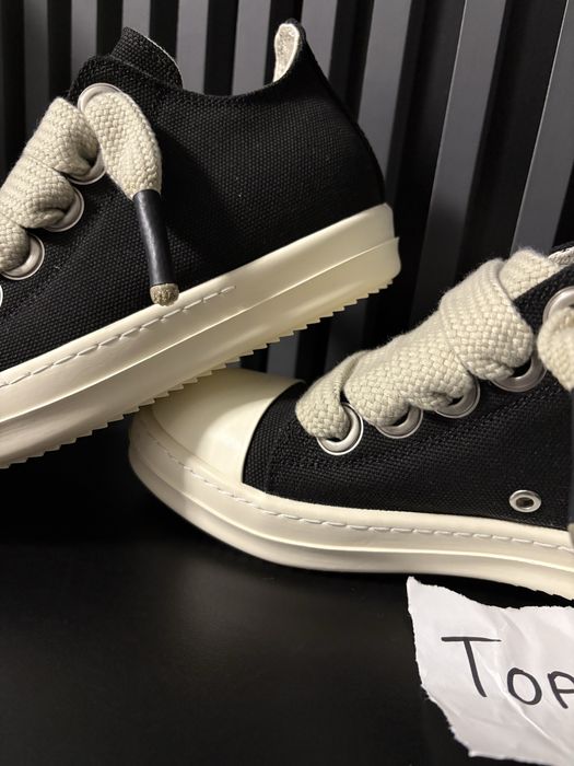 Rick Owens Jumbo Laces Low