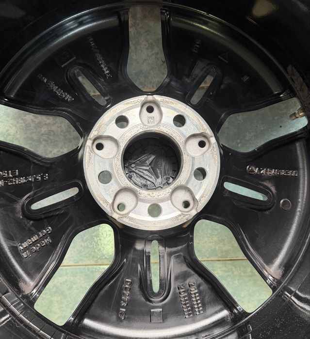 Jante aliaj bicolore R18 originale Mercedes C W205 T205 doua latimi