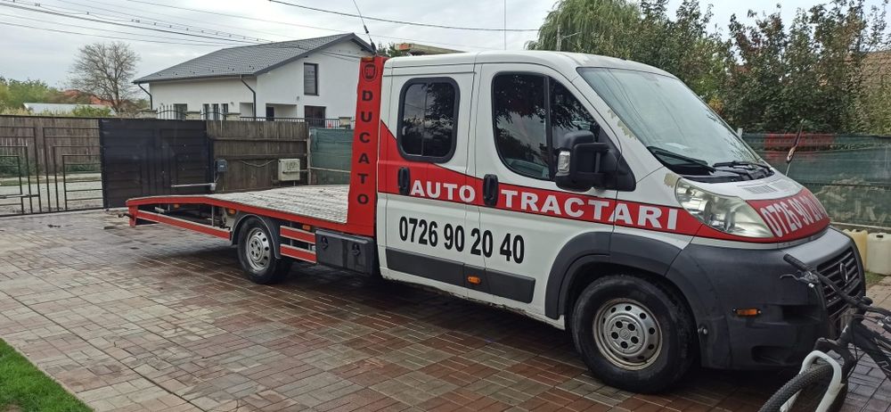 Tractari auto,platforma auto,autoutilitare utilaje agricole