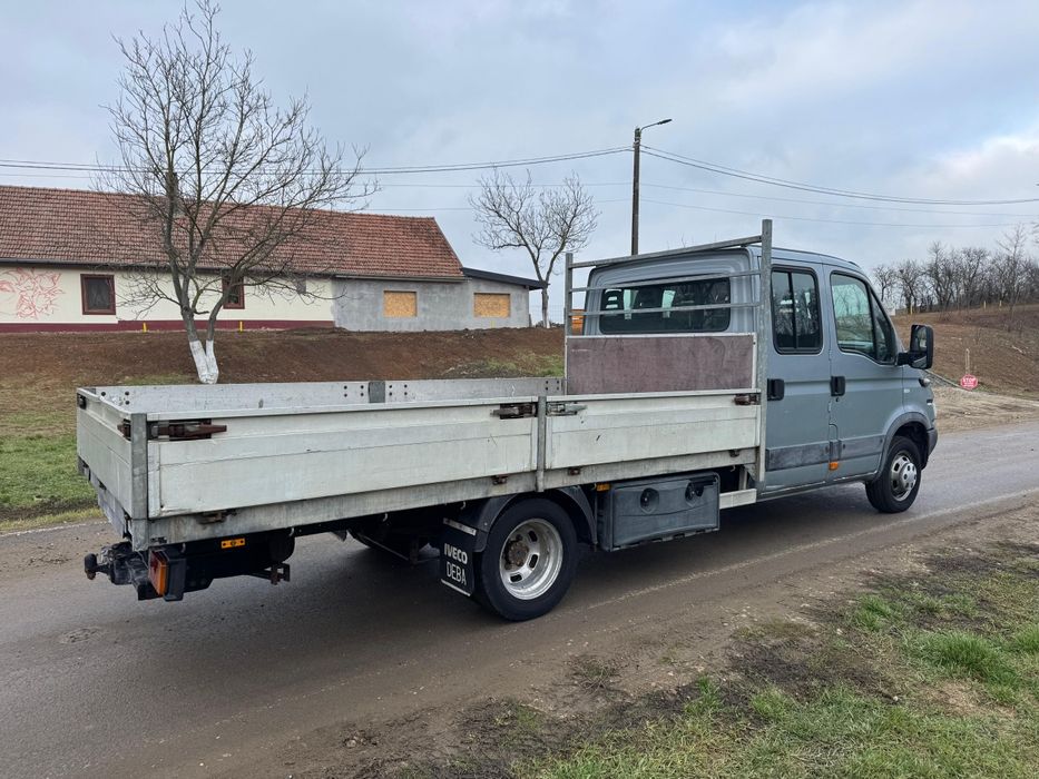 Iveco Doka 35C14 7 locuri 140cp 3.0 2005 bena 4,1m