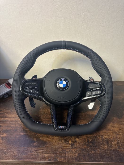 Volan BMW M CS cu padele, incalzire si vibratii G20 G22 G30 G31 G32