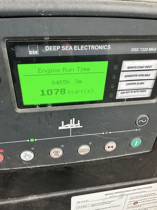 Generator JCB G36RS 36 kva AVR