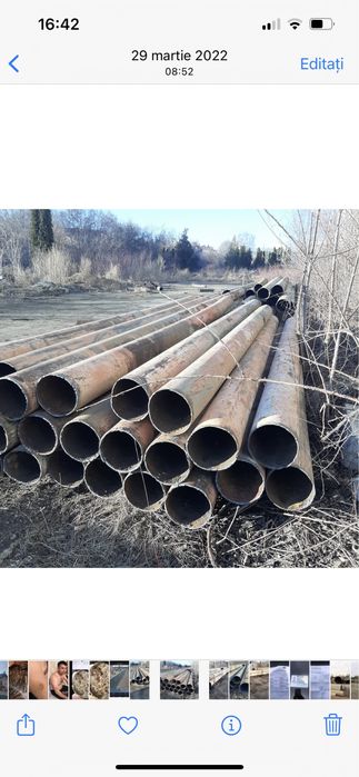 Vând teava metalică