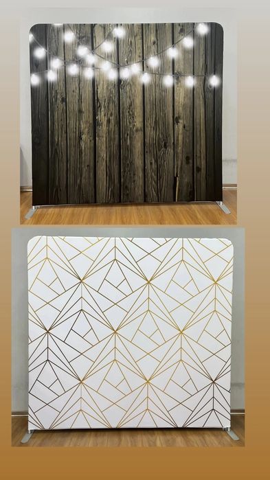 Fundal + stativ pentru cabina foto/oglinda magica/video 360