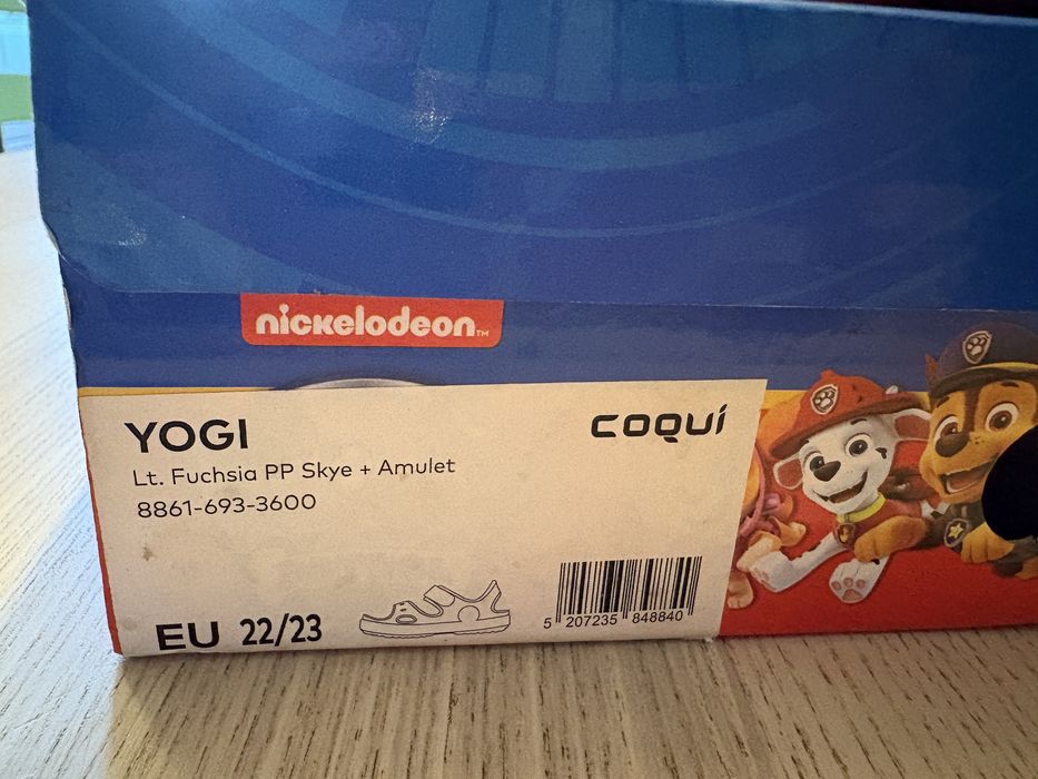 Sandale fetita Coqui Paw Patrol