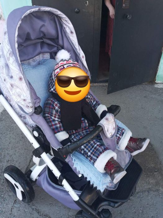 Продам коляску 2в1 зима лето
