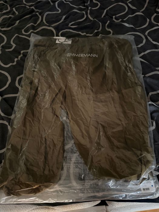 ZIMMERMANN Mahon drawstring-waist gathered-cuff trousers
