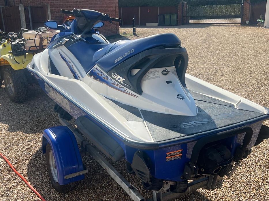 Триместен джет 155 к.с. + ремарке | Отлично състояние