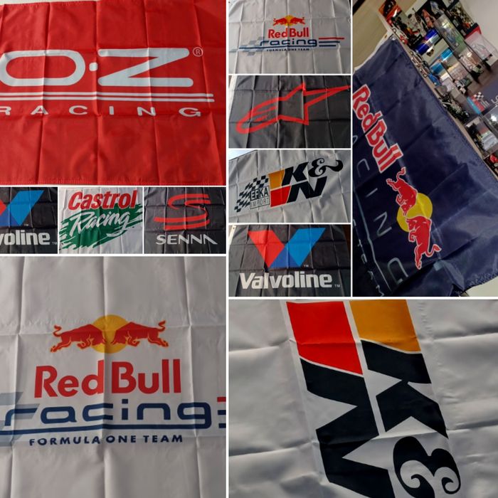 Банер Флаг Знаме Honda Oz WRC Castrol RedBull Opel Alfa Martini racing
