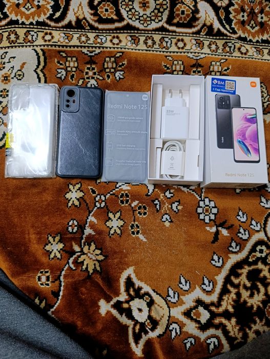 Продам Xiaomi Redmi Note 12S Onyx Black 8GB RAM
256GB ROM