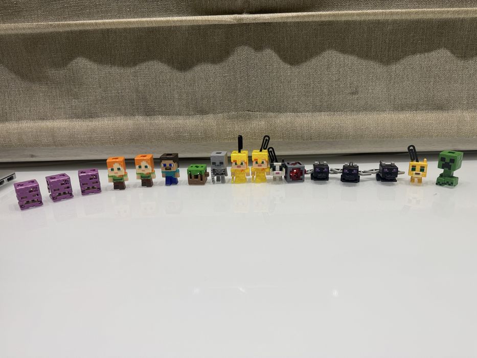 Фигурки из киндер майнкрафт