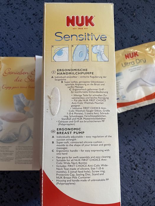 Механична помпа за кърма Nuk Sensitive