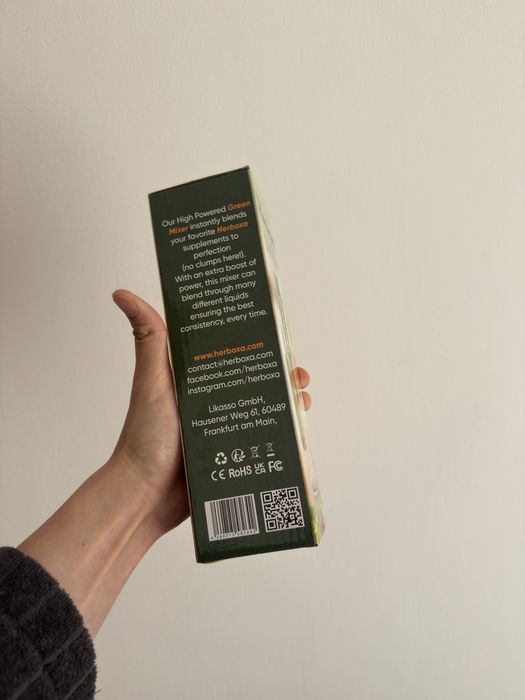 Mixer electric Herboxa pentru shake-uri si cafea