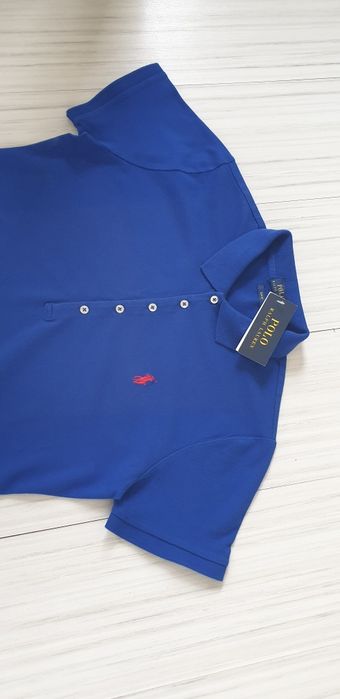 POLO Ralph Lauren Pique Cotton Slim Fit / L НОВО ОРИГИНАЛ Дамс Tениска