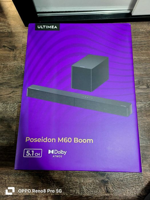 Саундбар Poseidon M60 Boom, 400W,  Dolby Atmos
