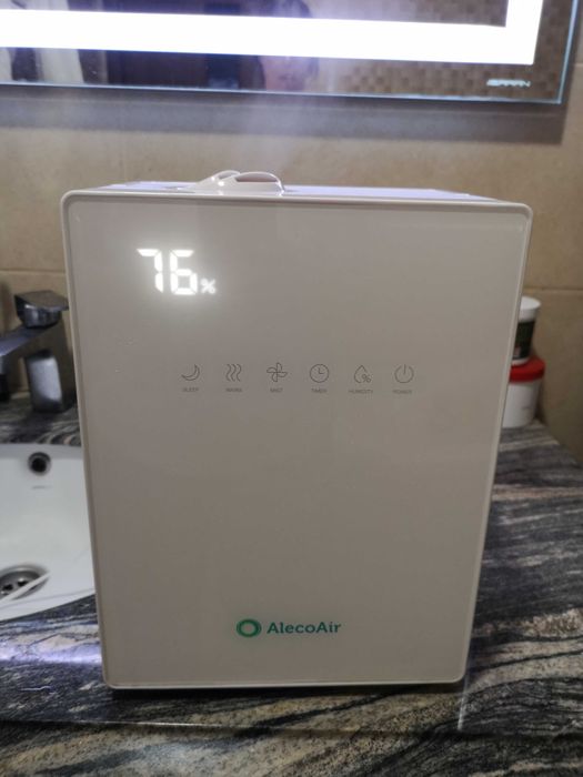 Umidificator cu ultrasunete AlecoAir U30 IONIC NEW,  Display Digital