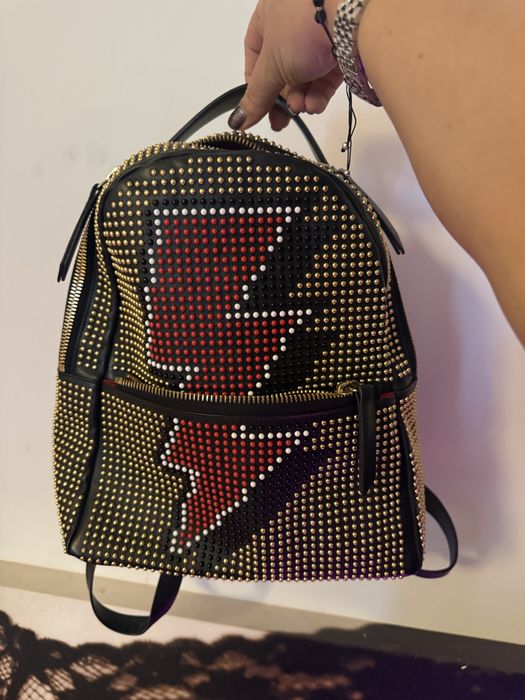 Rucsac piele, f putin purtat