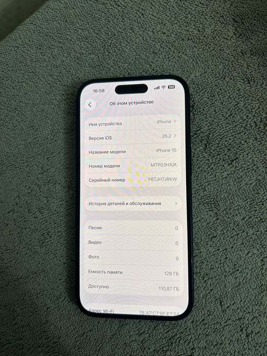 Iphone 15 128gb black