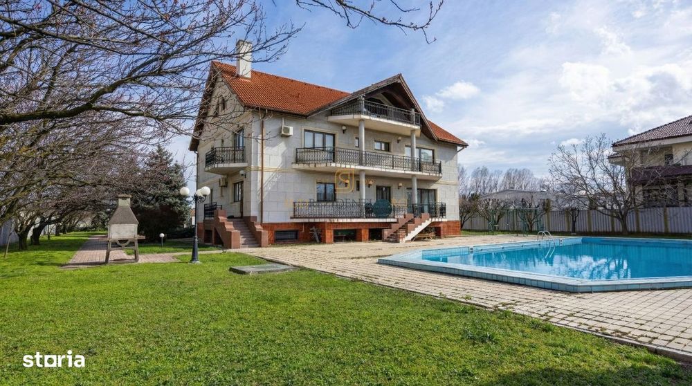 Vila impresionanta D+P+E+M | 500+ mp | teren 2652 mp | piscina