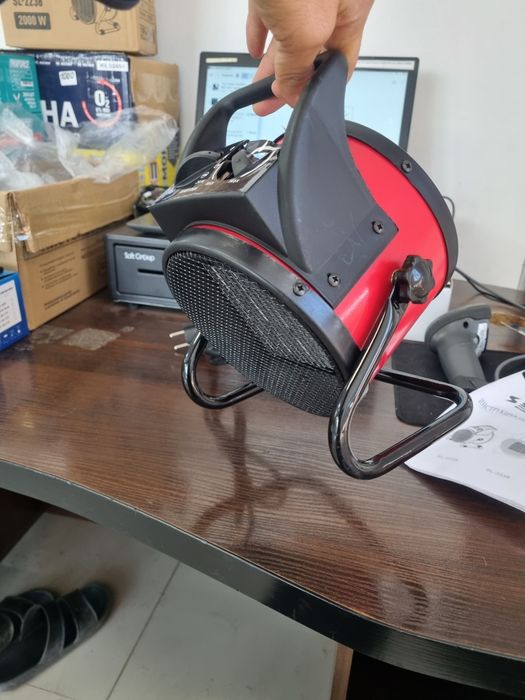 Обогреватель Пушка печка вентилятор тепло теплогенератор