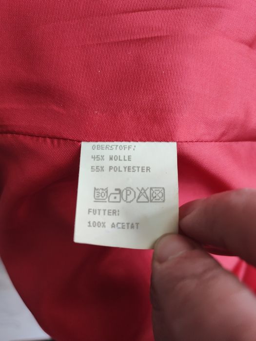 Compleu dama 2 piese, roșu, mărimea 44 (sacou și fusta)